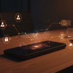 Dispositivo físico de IA para notetaking eficiente en reuniones, grabando y transcribiendo con protección de datos.