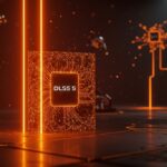 Visualización de DLSS 5 de Nvidia con IA generativa mejorando gráficos en videojuegos, destacando tecnología de renderizado neuronal y upscaling.