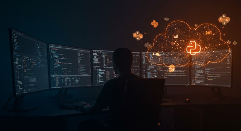 Fundador reflexionando sobre la ausencia visible de apps de inteligencia artificial en el desarrollo de software y productividad en startups.