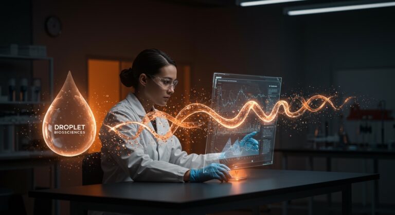 Droplet Biosciences usando inteligencia artificial con NVIDIA Parabricks para acelerar el diagnóstico de cáncer mediante biopsia líquida y tecnología avanzada.