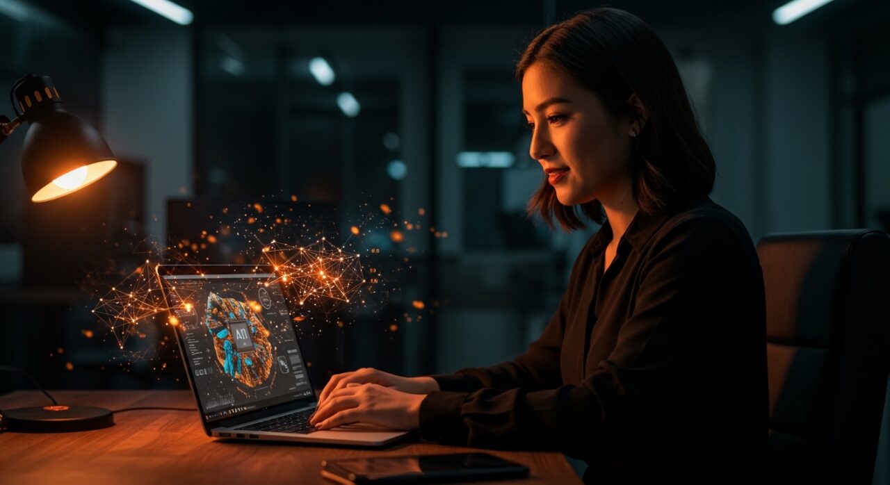 Melissa Amado, emprendedora peruana, aplicando inteligencia artificial premiada en el sector minero en Start-Up Chile.