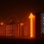 Instalación avanzada de almacenamiento de energía de Energy Vault en Texas impulsada por IA, mostrando innovación en infraestructura energética.