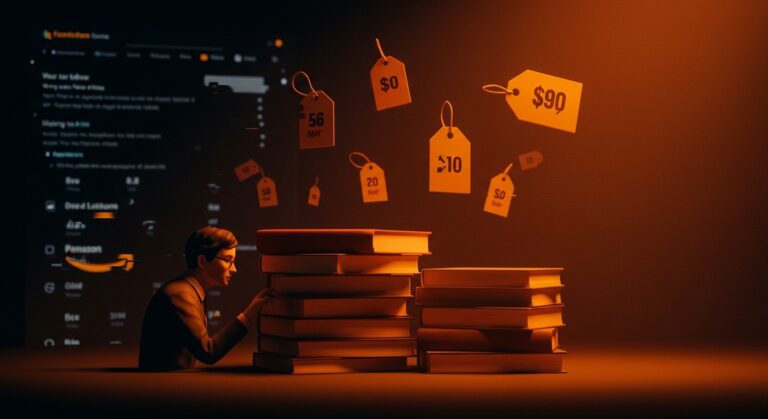 Degradación de calidad y aumento de precios en libros impresos bajo demanda en Amazon KDP, reflejando problemas del modelo marketplace para founders.