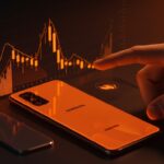 Samsung Galaxy S25 destacado con metáforas visuales sobre precios y tendencias del mercado móvil en análisis de compra.