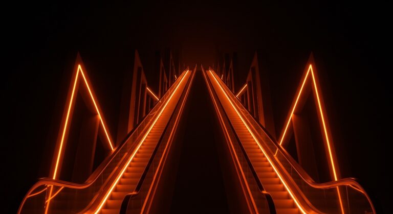 Escalera mecánica más larga del mundo en Wushan, China, destacando innovación en infraestructura urbana y urbanismo vertical.