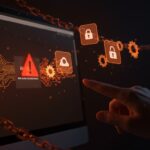 Extensión Chrome marcada como malware mostrando alerta de seguridad, resaltando riesgos y prevención en navegadores.