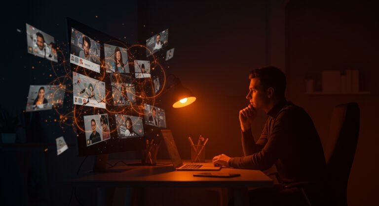 Founder destacado usando IA auténtica para superar la fatiga de contenido generado por IA en LinkedIn y marketing digital en 2026.