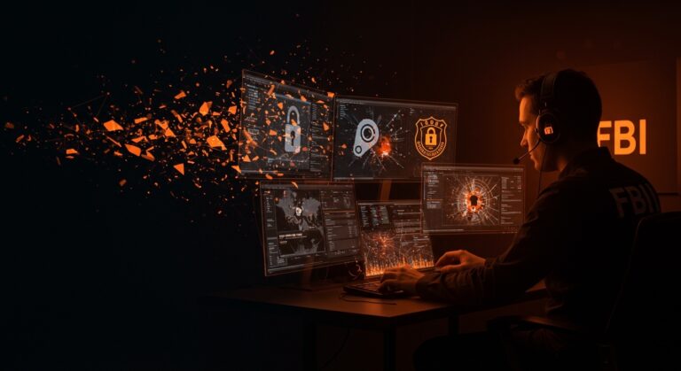 Alerta del FBI sobre malware en juegos indie de Steam destacando la importancia de la seguridad digital para startups.