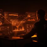 Hackeo en sistemas de wiretap del FBI ilustrando vulnerabilidades en seguridad cibernética y vigilancia digital.