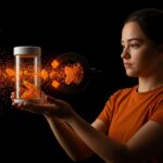 Filtro innovador eliminando microplásticos del agua potable desarrollado por joven emprendedora, tecnología sostenible para mercados vulnerables.