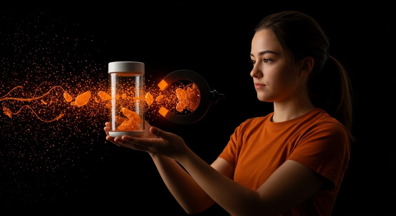 Filtro innovador eliminando microplásticos del agua potable desarrollado por joven emprendedora, tecnología sostenible para mercados vulnerables.