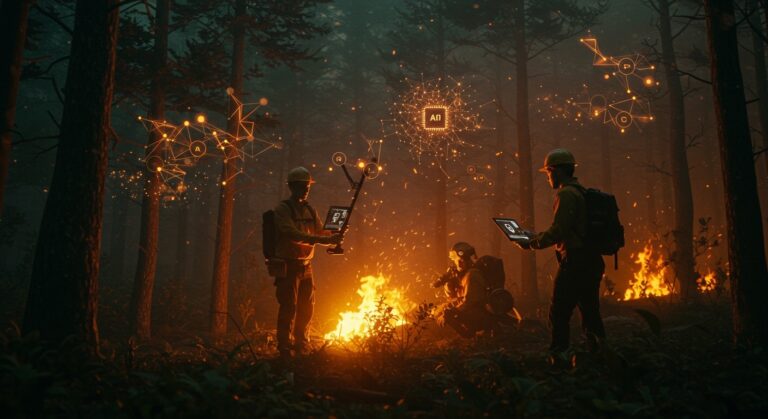 Startup chilena Firecatch usando IA para detección temprana de incendios forestales en Latinoamérica con tecnología innovadora y sostenible.