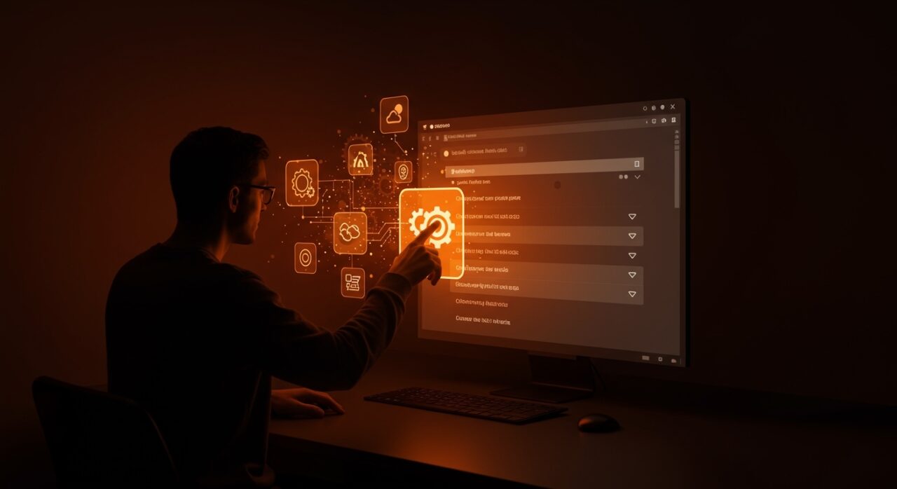 Optimización del menú contextual en Firefox usando about:config y userChrome.css para mejorar productividad en desarrollo tecnológico.