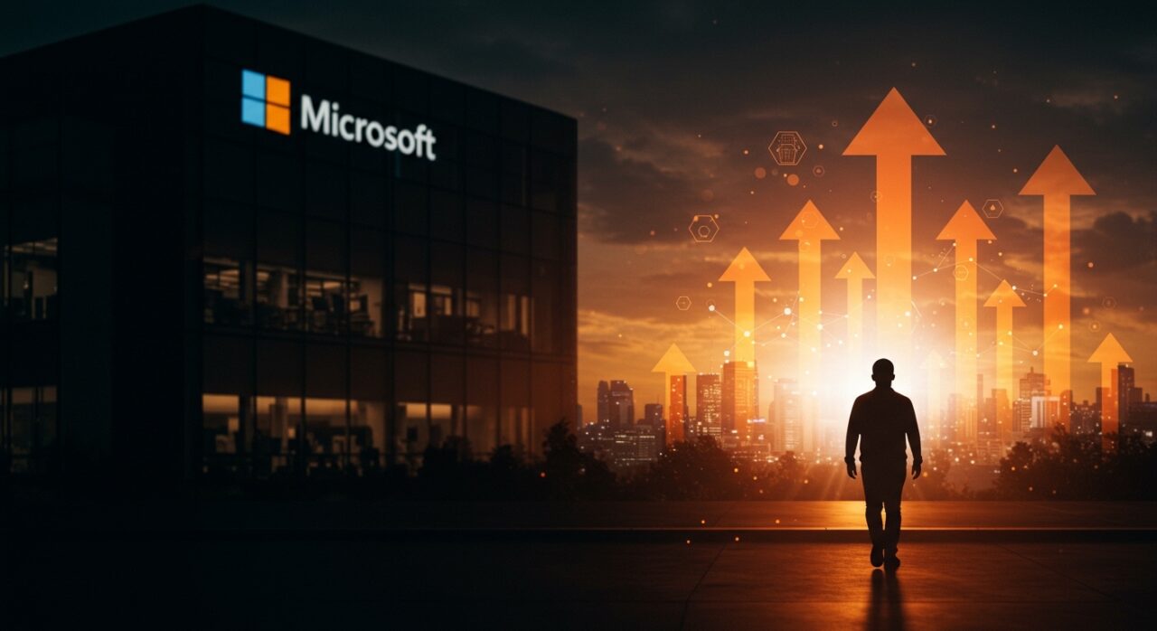 Founder dejando Microsoft para emprender su startup, simbolizando inspiración y lecciones en el ecosistema tech.