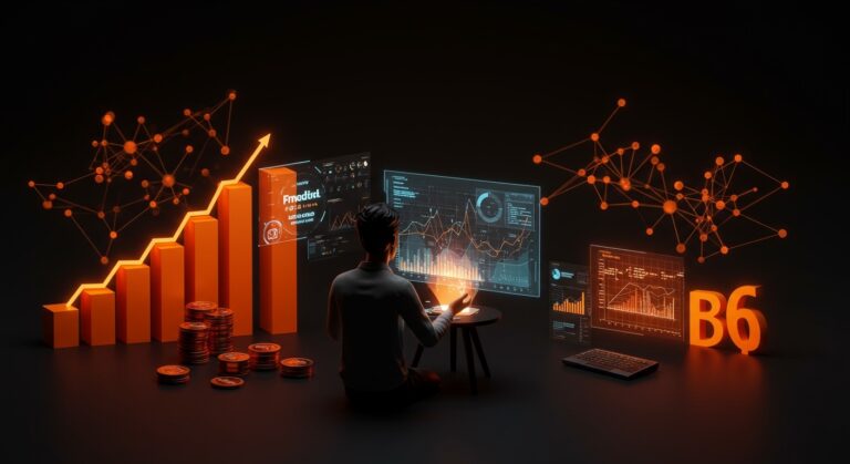 Silueta de fundador de startup analizando riesgos y señales de fraude en el ecosistema tecnológico y fintech de LATAM con referencias a Forbes 30 Under 30.