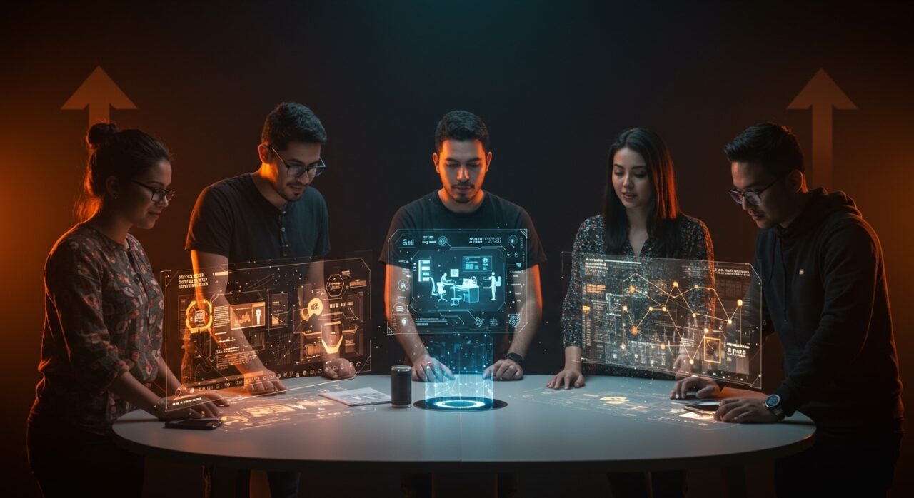 Startup latinoamericanos adaptándose al futuro del trabajo con inteligencia artificial y nuevas oportunidades en el mercado laboral.