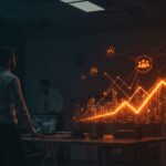 Talento tech uruguayo conectado con Silicon Valley mediante programa Puentes, representando ingenieros y ecosistema tecnológico de startups.