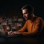 Founder tech utilizando Gemini en Google Workspace para potenciar productividad y automatización en equipos startup.