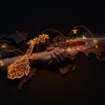 Paisajes nórdicos y manos unidas simbolizan el giro geopolítico de Islandia, Noruega y Suiza hacia la Unión Europea en el contexto de startups y energía.