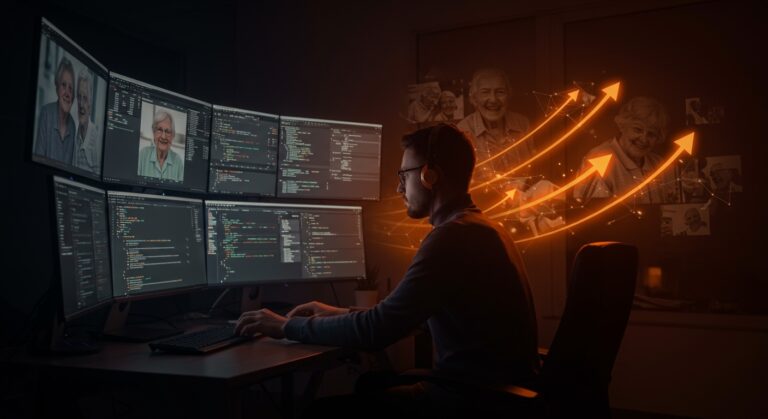 Backend engineer remoto trabajando en Node.js y TypeScript para soluciones tecnológicas en cuidado de adultos mayores en startup YC.