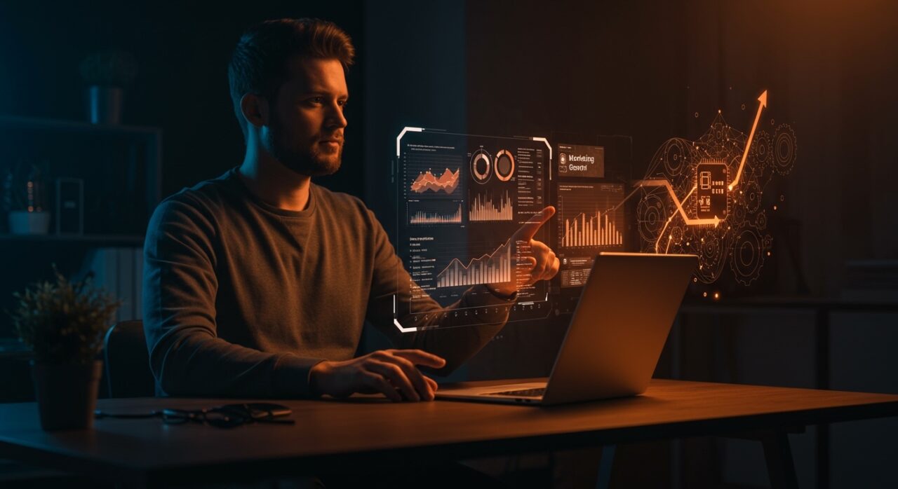 Google Gemini en Marketing Platform con inteligencia artificial predictiva y automatización avanzada para marketing digital.