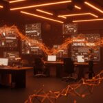 Representación visual de Google reescribiendo titulares de noticias con IA y sus implicaciones en SEO y medios digitales.