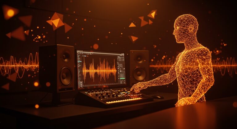 Generación musical con inteligencia artificial en Google Lyria 3 Pro, mostrando control total en canciones de 3 minutos para startups y creadores LATAM.