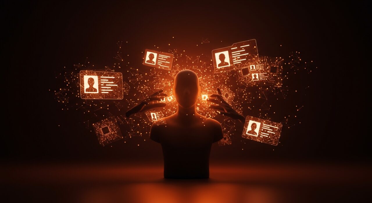 Representación visual de Grammarly Expert Reviews usando identidades digitales sin permiso, ilustrando riesgos éticos y legales en IA para startups tecnológicas.