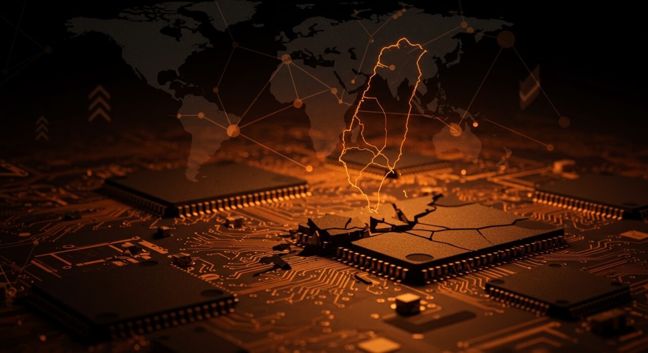 Impacto de la guerra en Irán en la cadena global de chips y semiconductores con enfoque en Taiwán y tecnología AI.