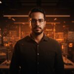 Guillermo Rauch fundador de Vercel en entorno tecnológico representando crecimiento en inteligencia artificial e infraestructura digital en Silicon Valley.