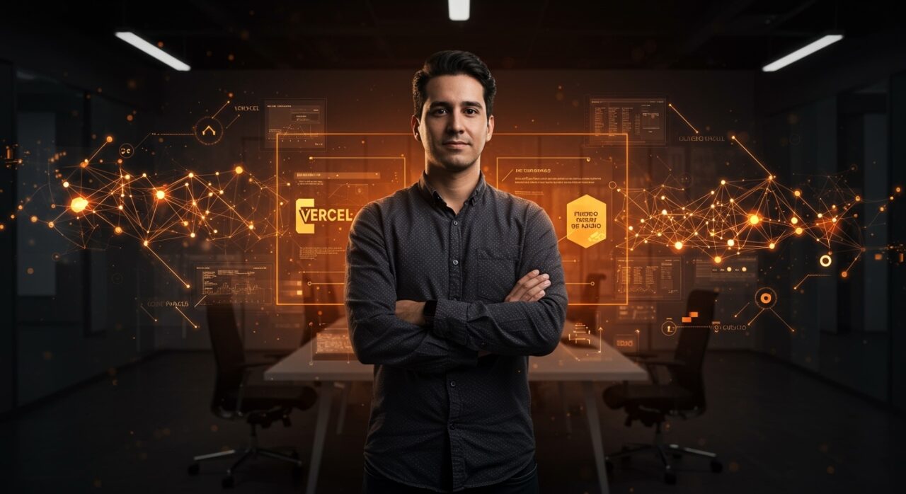 Guillermo Rauch liderando el auge del funding en startups de inteligencia artificial con Vercel en el ecosistema tecnológico LATAM.