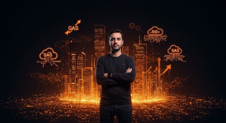 Guillermo Rauch liderando innovación en infraestructura digital y programación asistida por inteligencia artificial con Vercel y crecimiento de startups SaaS.