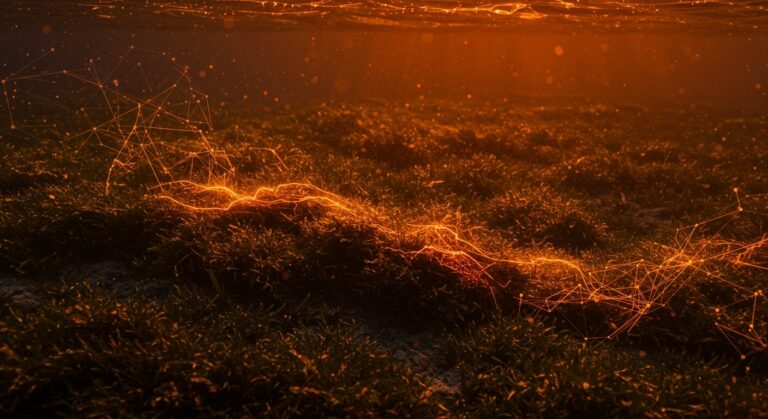 Detección de Halophila stipulacea en Baleares ilustrando la tropicalización del mar Mediterráneo y la amenaza al ecosistema marino por calentamiento global.