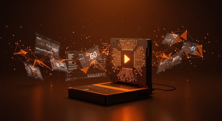 Modelo Helios generando videos en tiempo real con inteligencia artificial en una GPU, destacando innovación para founders en startups de IA.