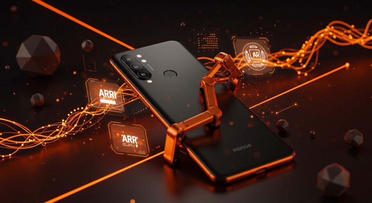 Honor Robot Phone con cámara robótica de 200MP y tecnología IA presentado en Mobile World Congress 2026, destacando innovación en smartphones.