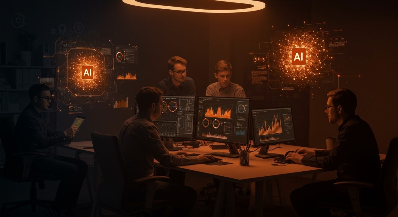 Equipo de founders utilizando IA comprimida de Multiverse Computing para computación local eficiente con CompactifAI.