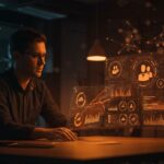 Inteligencia artificial transformando recursos humanos en startups con automatización estructural y gestión del talento.