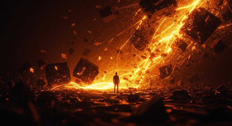 Alex Bores enfrentando millonaria inversión de empresas de inteligencia artificial contra su regulación en un entorno tecnológico oscuro y contrastado.