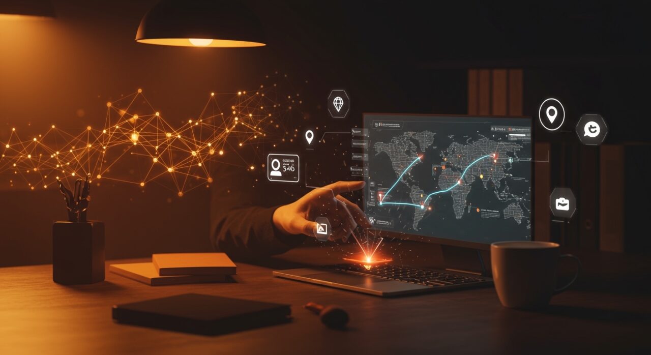 Asistente IA especializado en planificación de viajes usando NotebookLM y Gemini, con mapas interactivos y automatización inteligente.