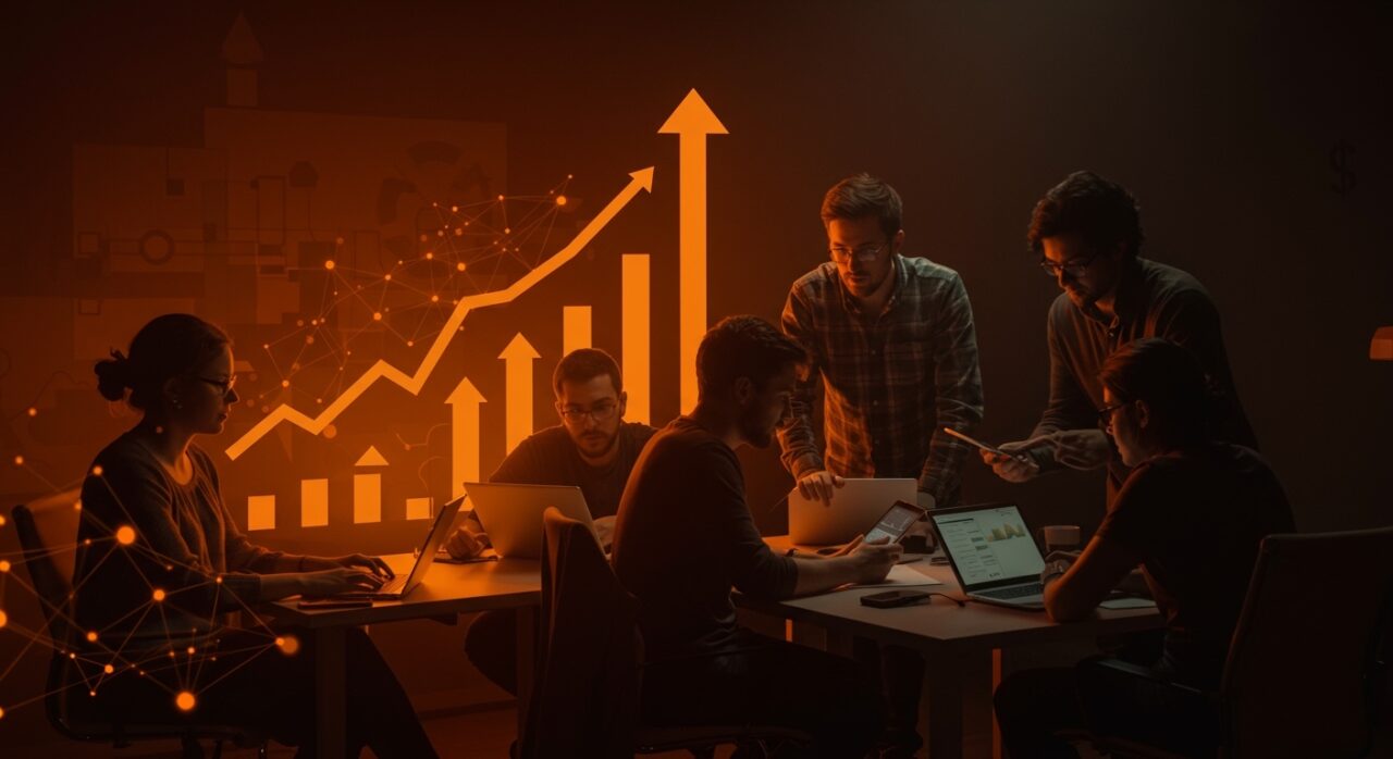 Impulsa Startup 2026 con mentorización y formación ágil para startups en España, representando crecimiento y financiación en un entorno colaborativo.