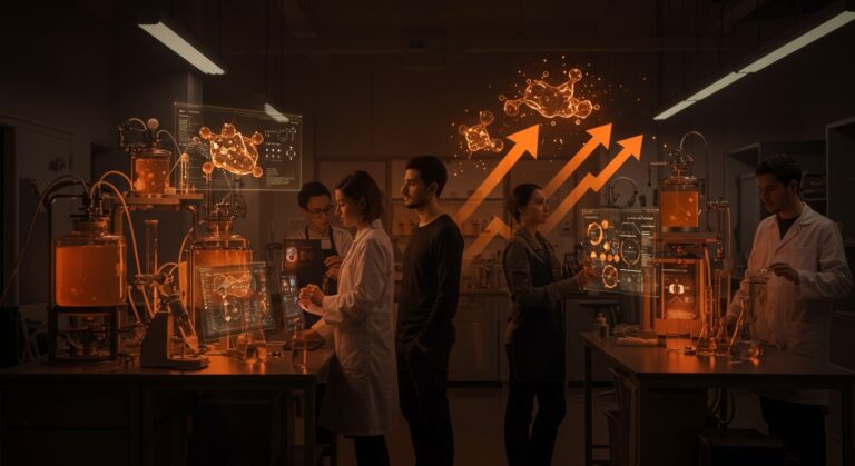 Innovación alimentaria en España 2026 con startups foodtech y biotecnología redefiniendo la industria mediante fermentación de precisión e inteligencia artificial.