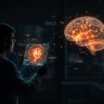 Inteligencia artificial predice demencia años antes con análisis de biomarcadores y electroencefalogramas, innovando en salud y tecnología startup.