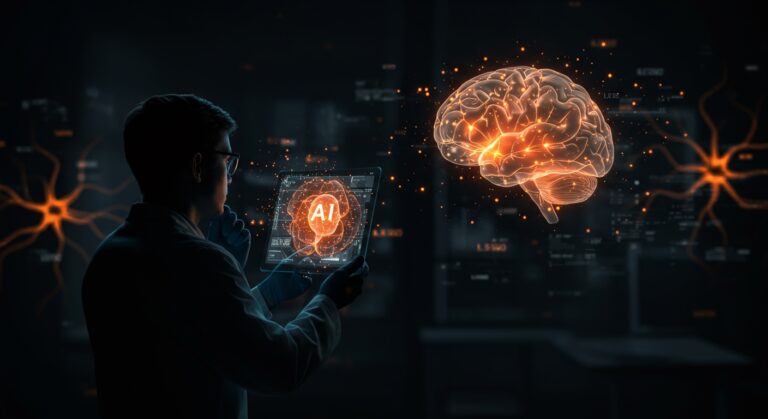 Inteligencia artificial predice demencia años antes con análisis de biomarcadores y electroencefalogramas, innovando en salud y tecnología startup.