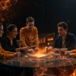 Startup LATAM aplicando inteligencia artificial real en fintech, healthtech y educación, destacando innovación tecnológica en el ecosistema startup.