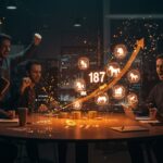 Inversores de capital riesgo celebrando el crecimiento de unicornios impulsados por IA y fondos VC en startups de LATAM 2025.