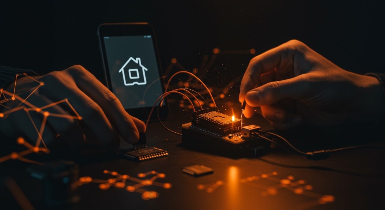 Integración de IoT y Matter en intercomunicadores con ESP32 para automatización y seguridad en Apple Home.