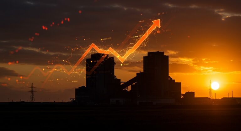 Cierre de planta de carbón Moneypoint en Irlanda simbolizando la transición energética hacia energías renovables y sostenibilidad en Europa.