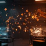 Transformación del sourcing industrial con IA en startup Jiga respaldada por Y Combinator, mostrando trabajo remoto y innovación tecnológica.