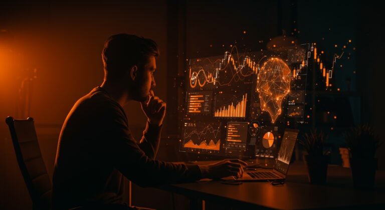 Founder de startup de software analizando la depreciación del crédito privado afectado por IA según JPMorgan en el mercado 2026.