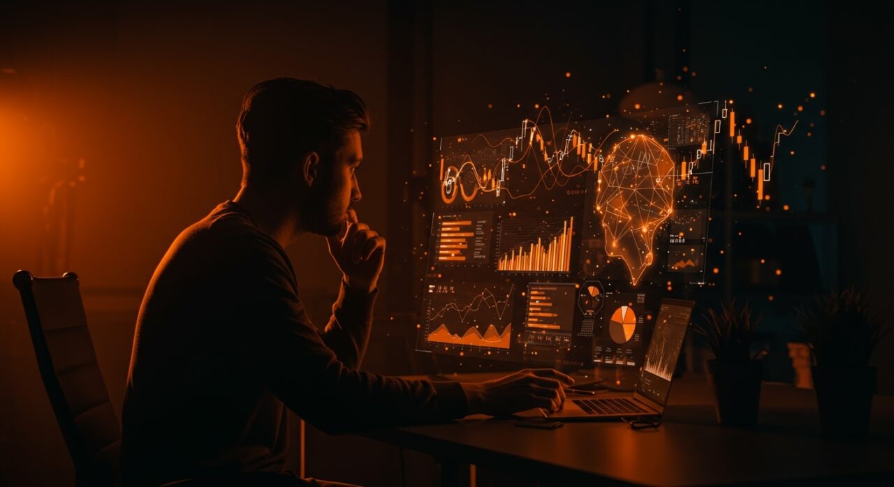 Founder de startup de software analizando la depreciación del crédito privado afectado por IA según JPMorgan en el mercado 2026.